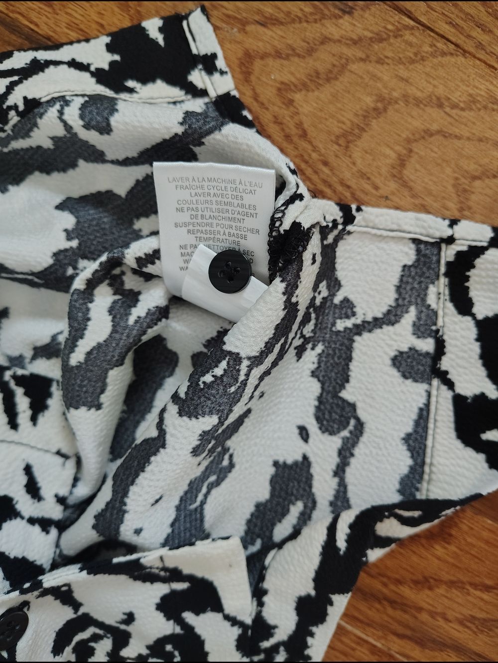 Rachel Zoe Black & White Abstract Print Corpcore Capsule Wardrobe - Picture 3 of 6